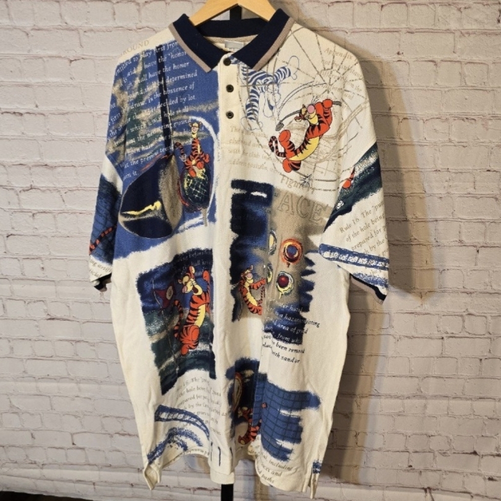 Vintage Disney Tigger Polo Shirt